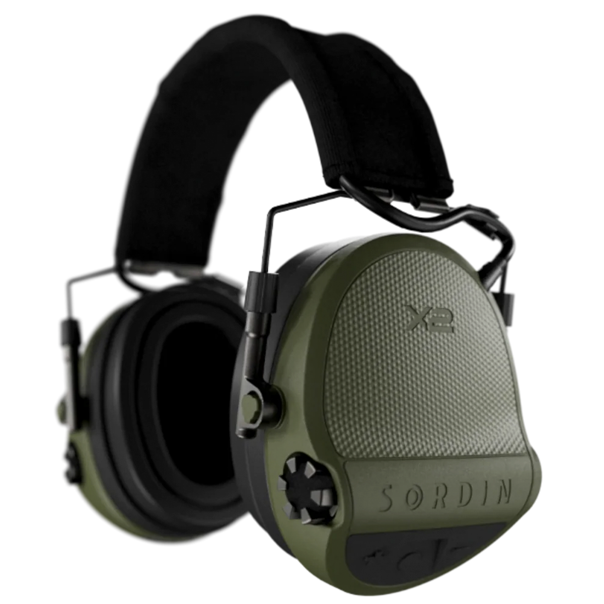 Sordin X2 SFA-Hunting (1) & X2 SFA-CUP VERDE-TEXTIL-GEL