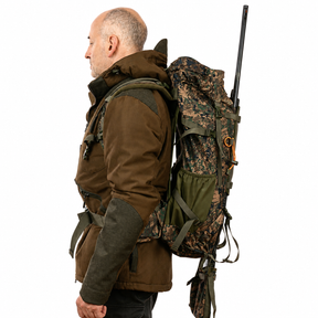 Mochila Browning Hybrid Verde 35 L com banco
