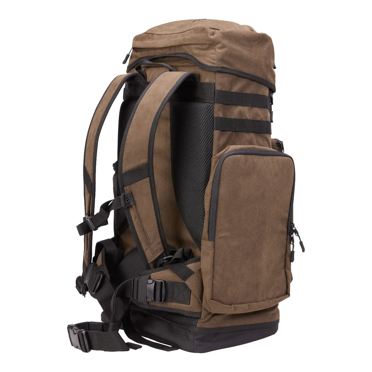 Mochila Browning Hybrid Verde 35 L con taburete