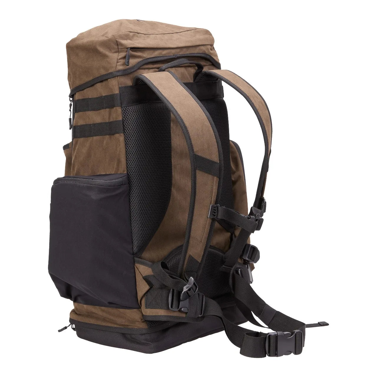 Mochila Browning Hybrid Verde 35 L con taburete