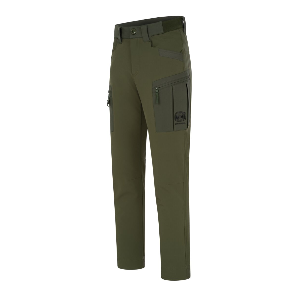 Pantalón softshell MAUSER Firn – Verde oliva