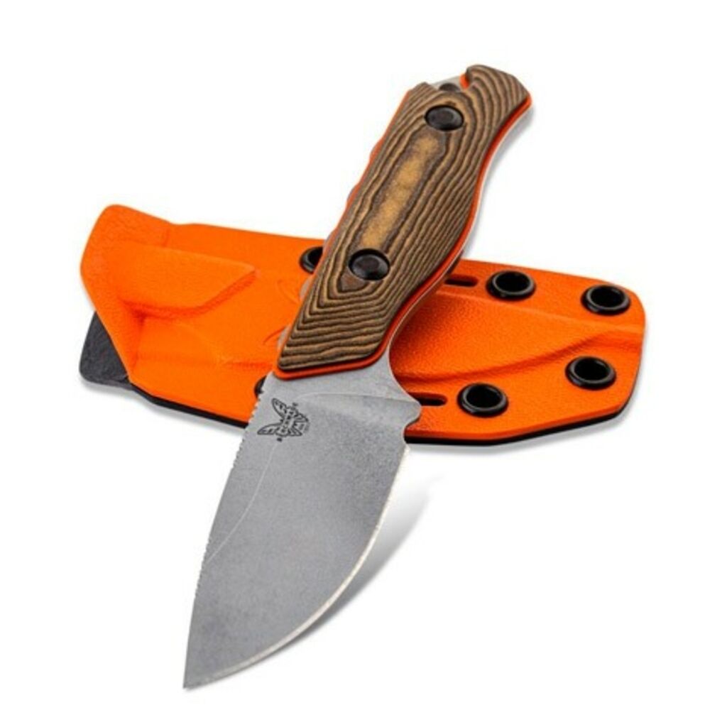 Cuchillo BENCHMADE Hidden Canyon Hunter CPM-S90V Marrón