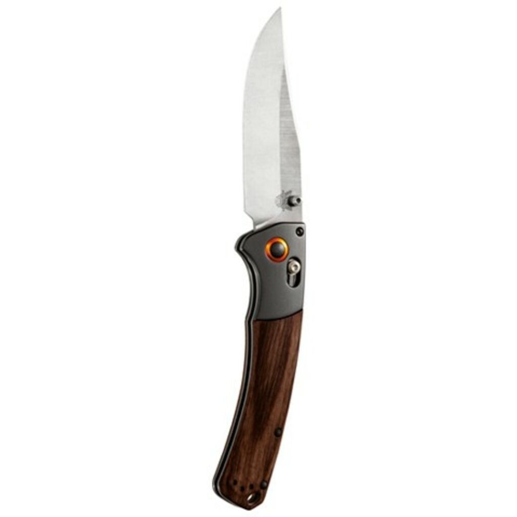 Navaja BENCHMADE Crooked River Madera detalle oficial
