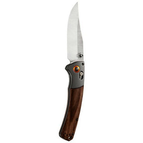Navaja BENCHMADE Crooked River Madera detalle oficial