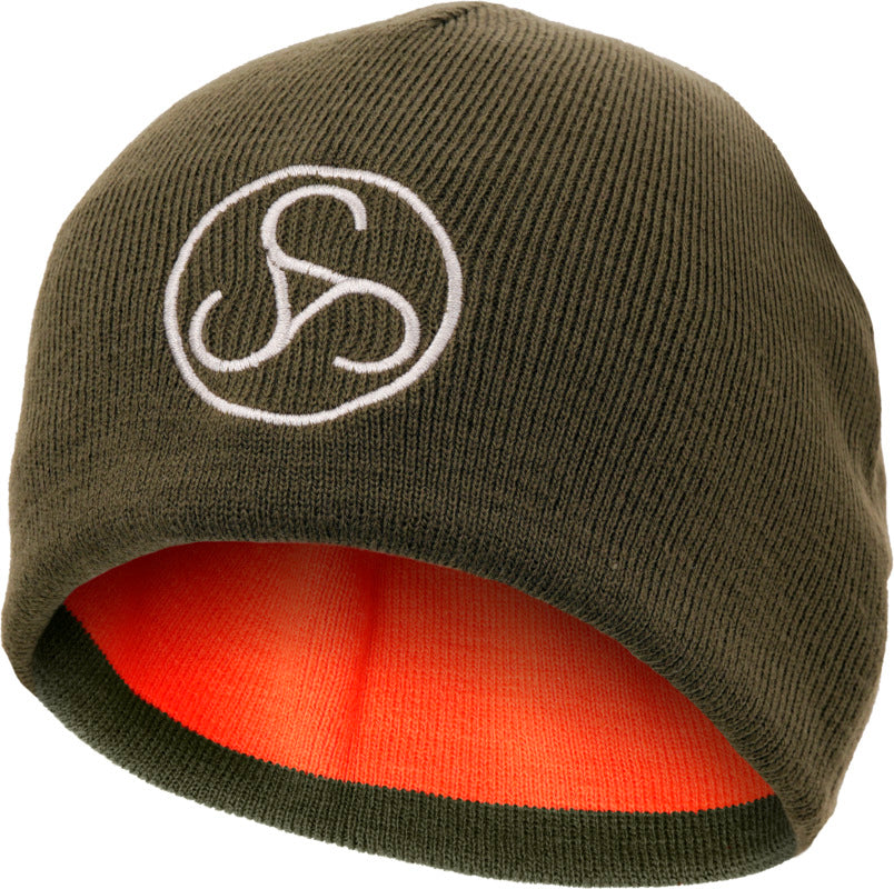 Gorro reversible SAUER – Dol verde oliva oscuro