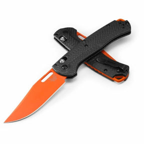 Navaja BENCHMADE Taggedout CPM-Magnacut Fibra Carbono Negro
