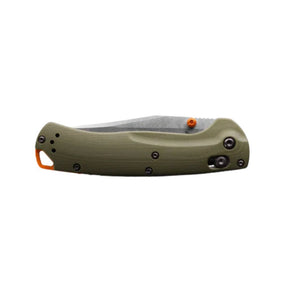 Navaja BENCHMADE Taggedout CPM S45VN G10 detalle oficial