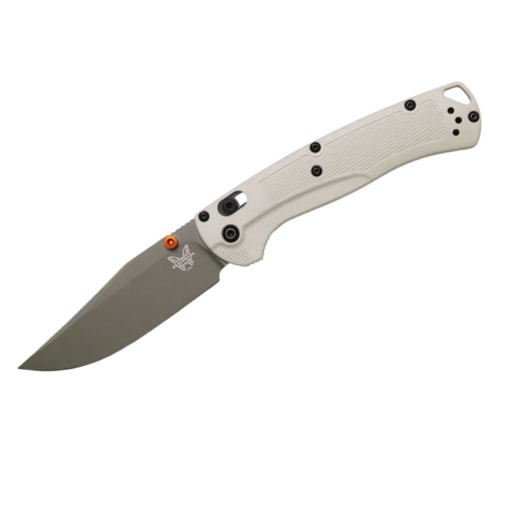 Navaja BENCHMADE Taggedout CPM-154 Grivory Beige