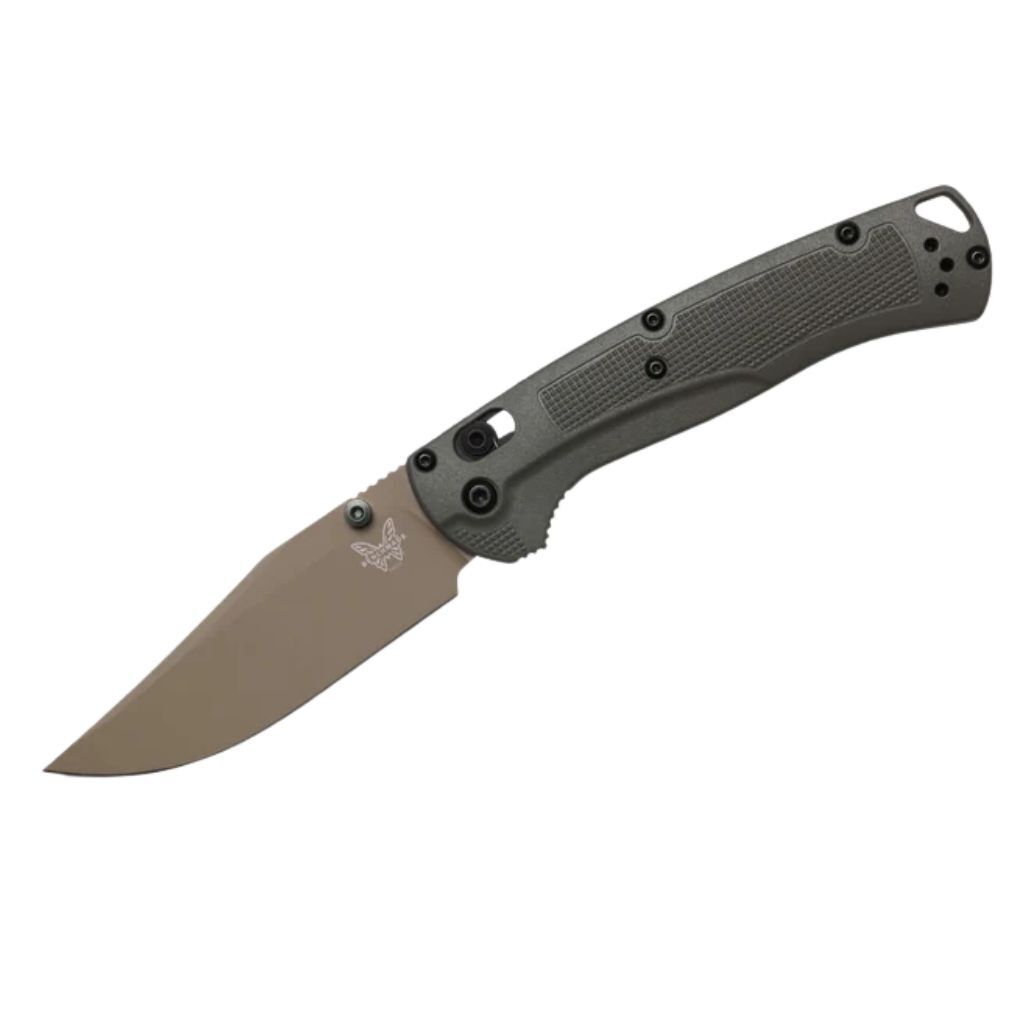 Navaja BENCHMADE Taggedout CPM-154 Grivory Verde oliva
