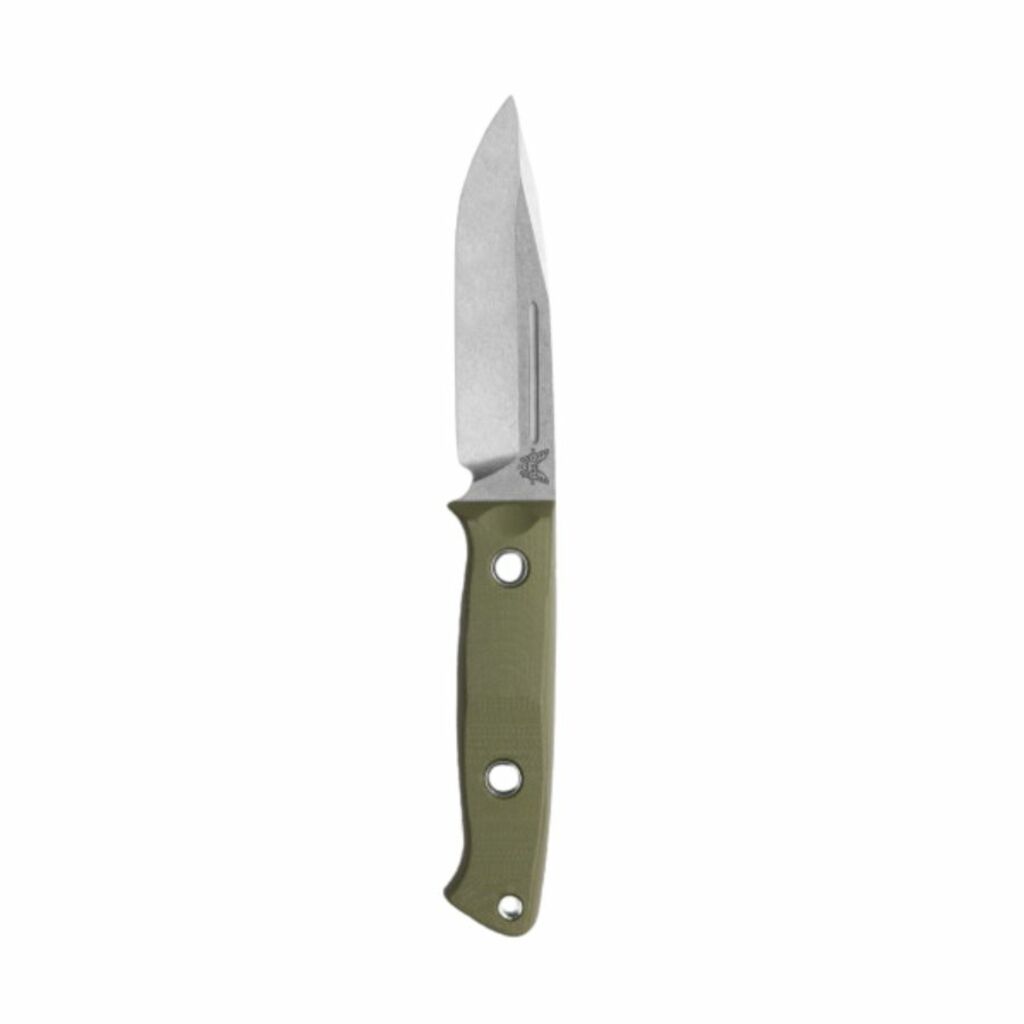 Cuchillo BENCHMADE Bushcrafter G10 detalle oficial