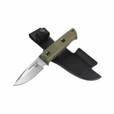 Cuchillo BENCHMADE Mini Bushcrafter G10 Verde