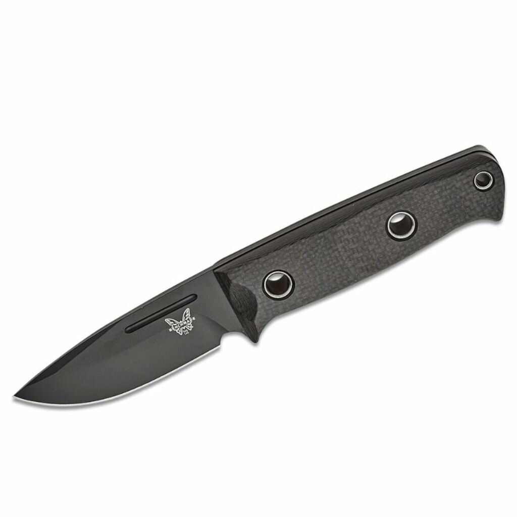 Cuchillo BENCHMADE Mini Bushcrafter CPM-CruWear Negro