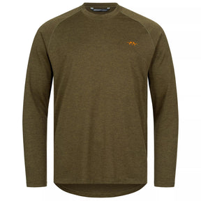 Camiseta manga larga BLASER Tech LS Shirt 23 HunTec Camo / Verde Olive