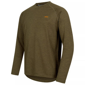 Camiseta manga larga BLASER Tech LS Shirt 23 HunTec Camo / Verde Olive