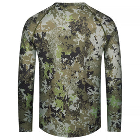 Camiseta manga larga BLASER Tech LS Shirt 23 HunTec Camo / Verde Olive