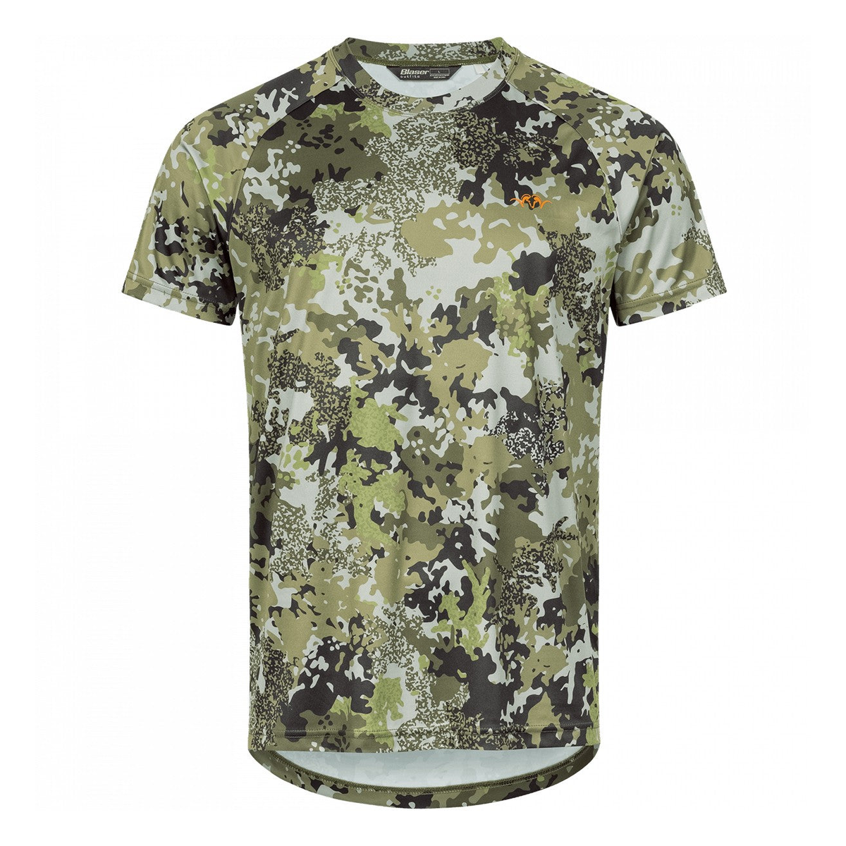 Camiseta manga corta BLASER Tech 23 HunTec Camo funcional