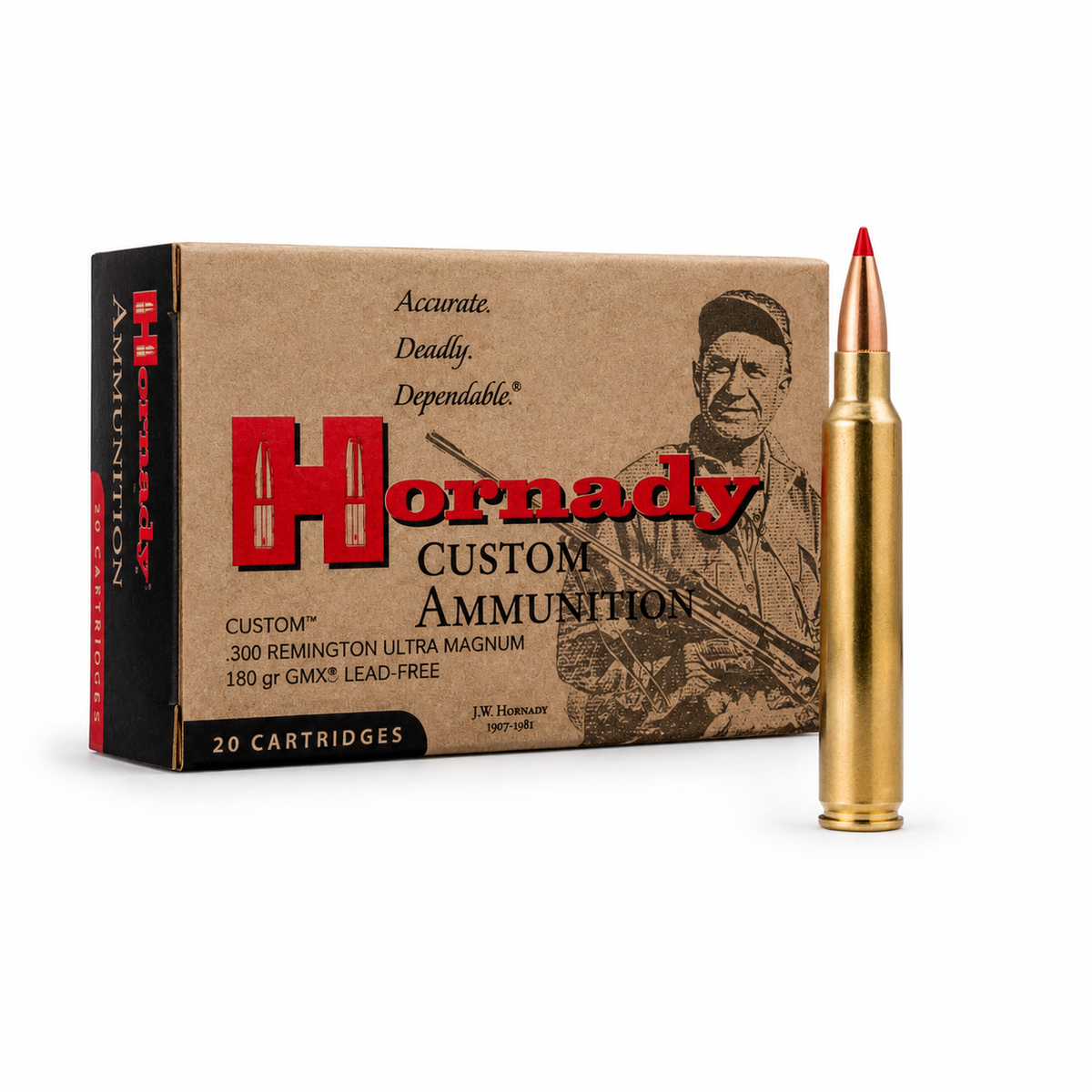 Munición de rifle HORNADY Custom SST