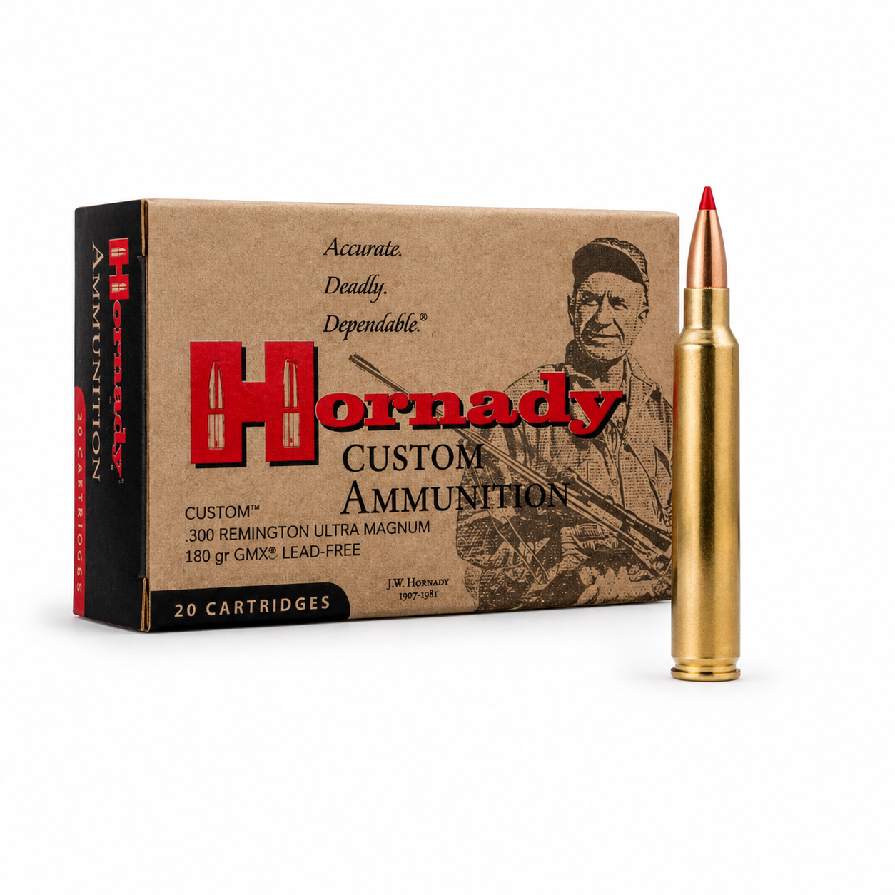 Munición de rifle HORNADY Custom SST
