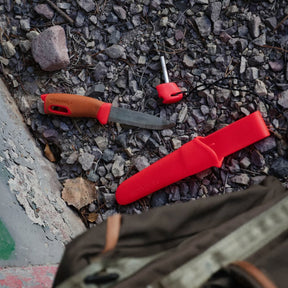 Cuchillo de supervivencia Morakniv Companion Spark Emergency (S) en acero inoxidable 12C27