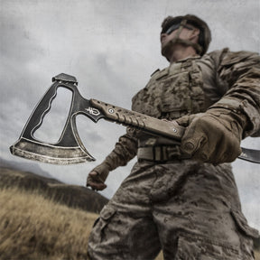 Hacha táctica Downrange Tomahawk color arena GERBER