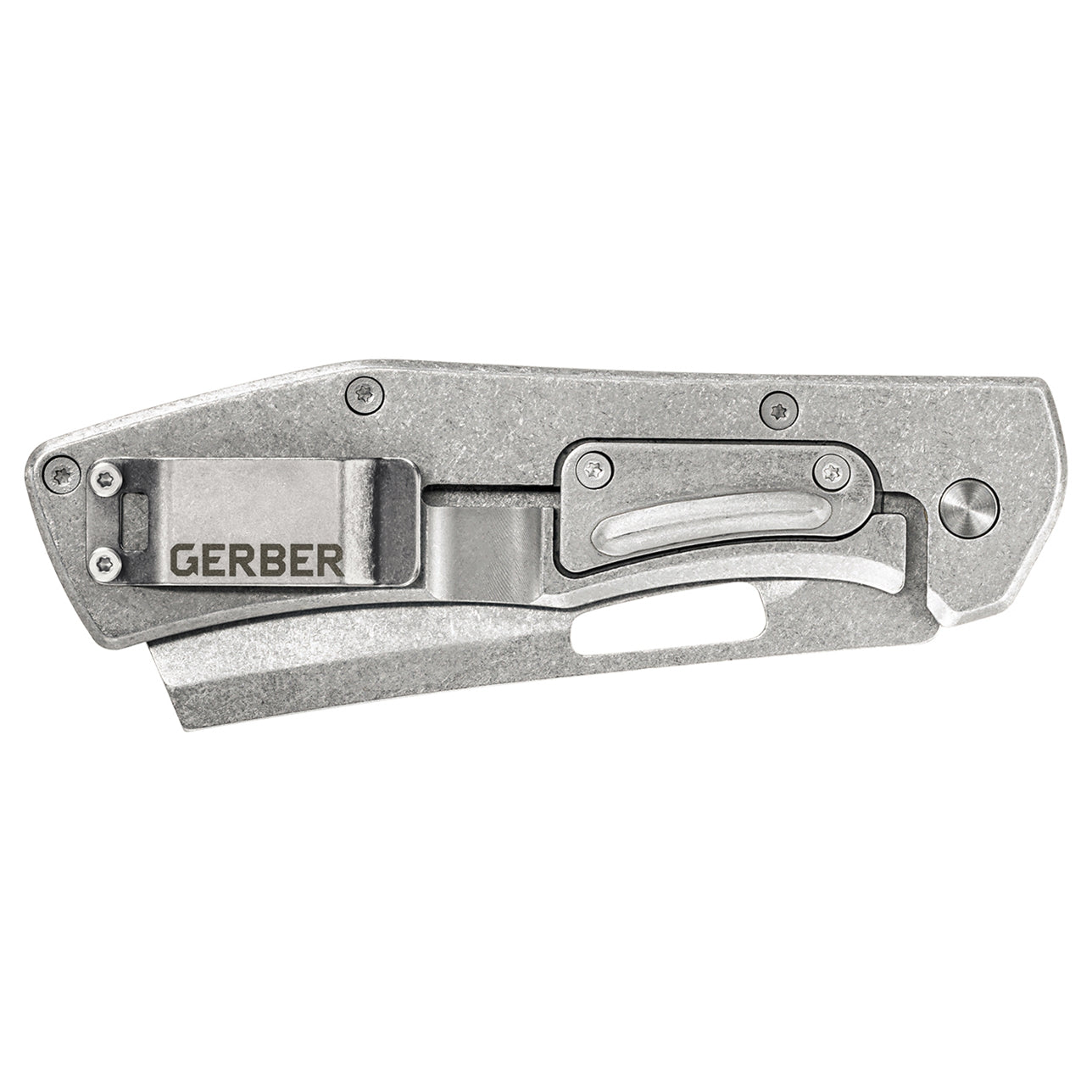 Cuchillo plegable Flatiron filo liso color arena GERBER