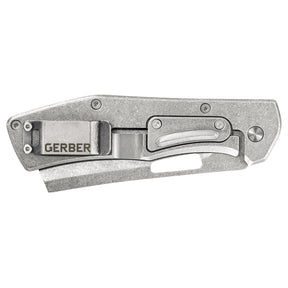 Cuchillo plegable Flatiron filo liso color arena GERBER