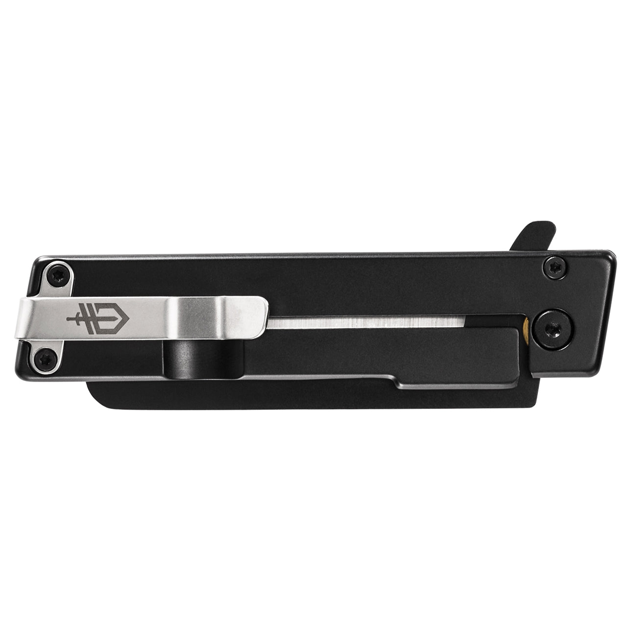 Cuchillo plegable Quadrant filo liso mango de bambú GERBER