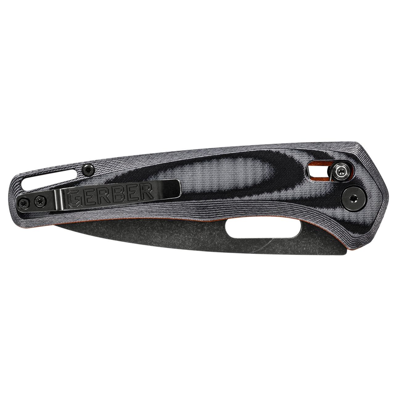 Cuchillo plegable Sumo filo liso negro GERBER