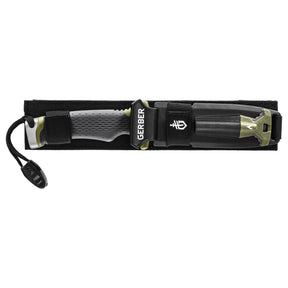 Cuchillo de supervivencia Ultimate filo mixto negro GERBER
