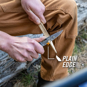 Cuchillo plegable Affinity filo liso cobre GERBER