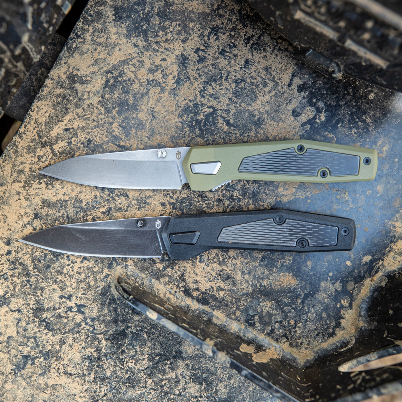 Cuchillo plegable Fuse filo liso verde salvia GERBER