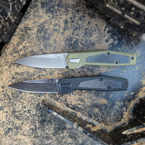 Cuchillo plegable Fuse filo liso verde salvia GERBER