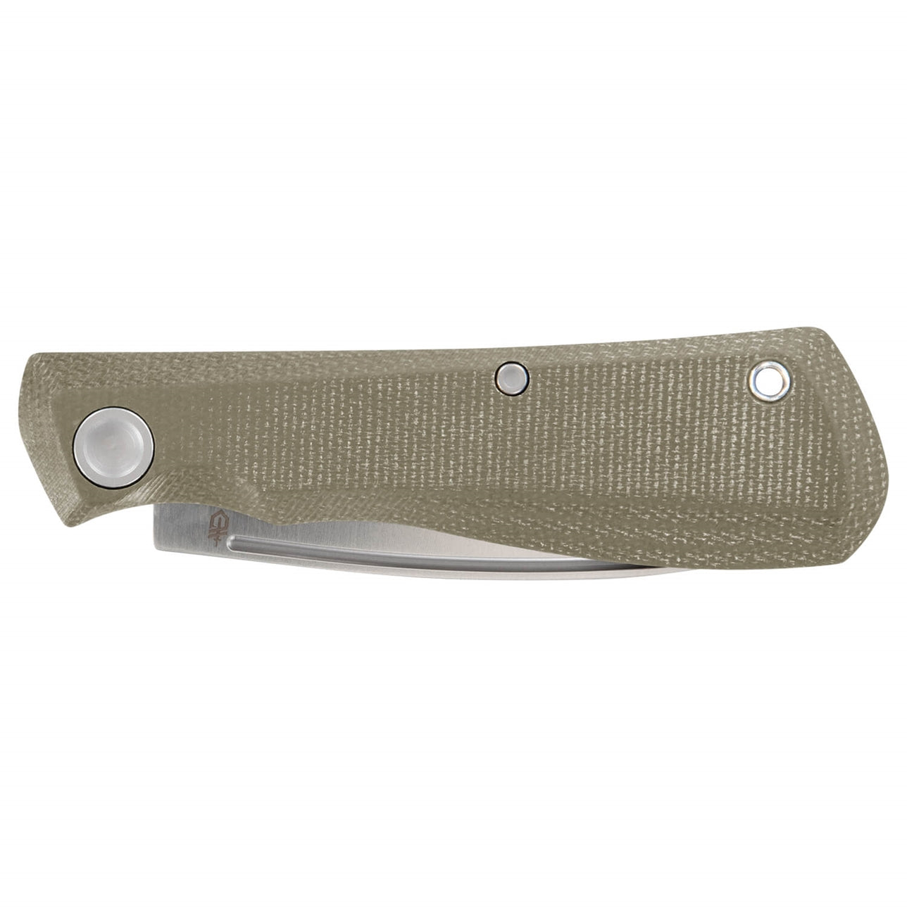 Cuchillo plegable Mansfield filo liso micarta GERBER