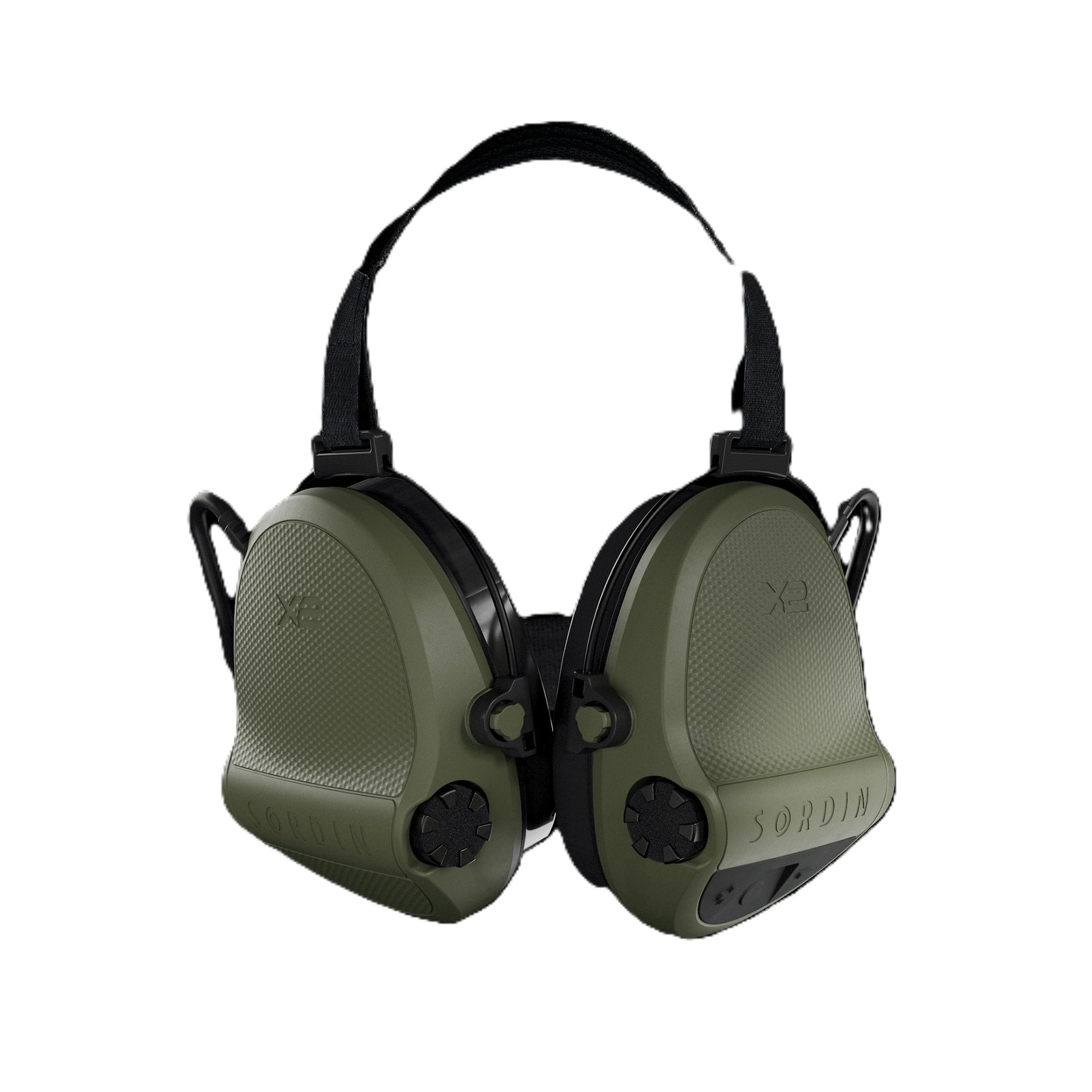 Sordin X2 NeckBand & X2 NECKBAND-CUP VERDE-GEL & X2 NECKBAND-CUP VERDE-FOAM