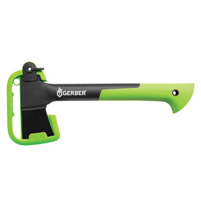 Hacha compacta Freescape 14" filo liso negro/verde GERBER