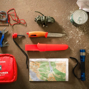Cuchillo de supervivencia Morakniv Companion Spark Emergency (S) en acero inoxidable 12C27