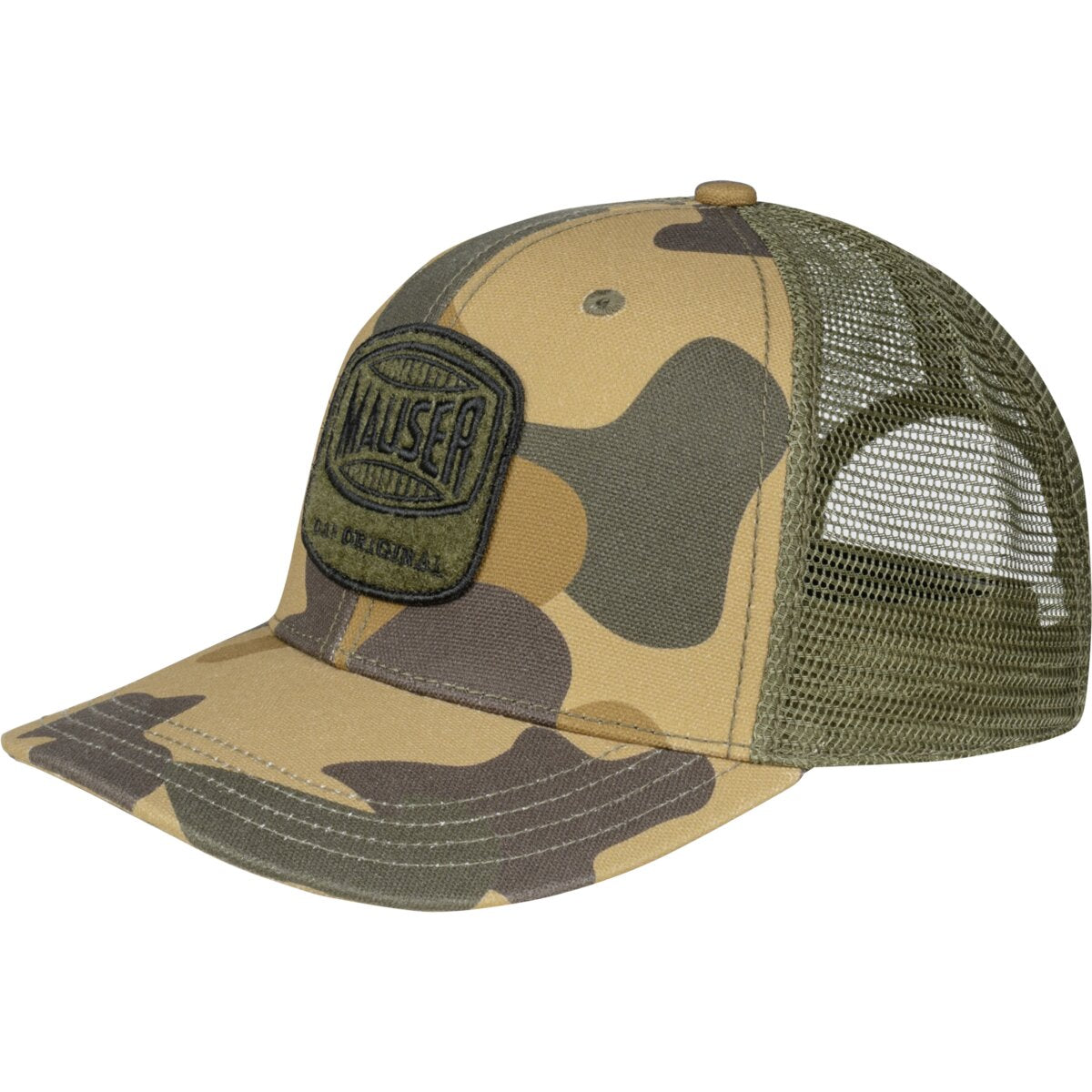 Gorra de rejilla MAUSER Camo – MC Mauser camuflajeuflage – vista 3