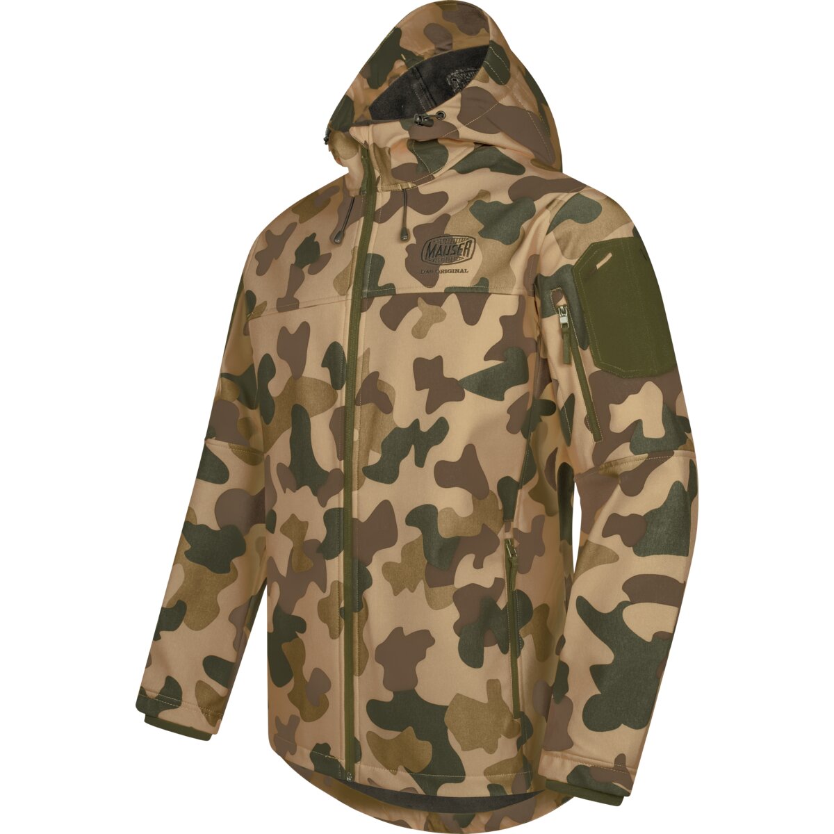 Chaqueta softshell MAUSER Tornado – MC Mauser camuflajeuflage