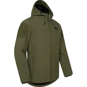 Chaqueta softshell MAUSER Tornado – Verde oliva