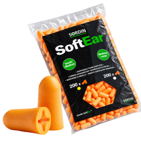 Tapones Silicona Sordin Refil Naranja (ML) (1x200)