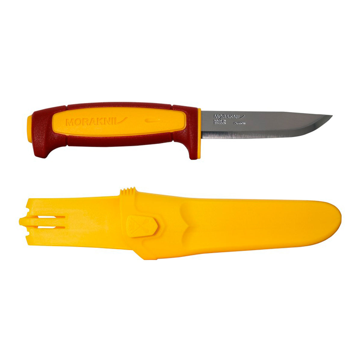 Cuchillo Morakniv Basic 511 Limited Edition 2023 (C) en acero al carbono – edición especial Zorngården / Dala Red