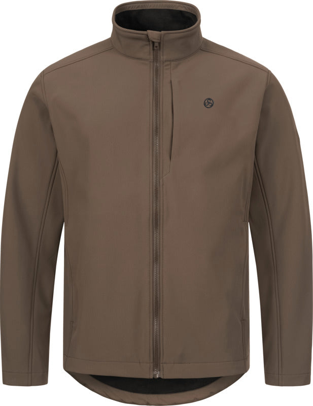 Chaqueta softshell SAUER 23 para hombre – Choc chocolate