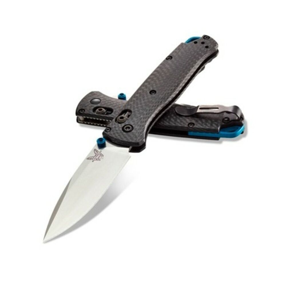 Navaja BENCHMADE Bugout Fibra Carbono Negro
