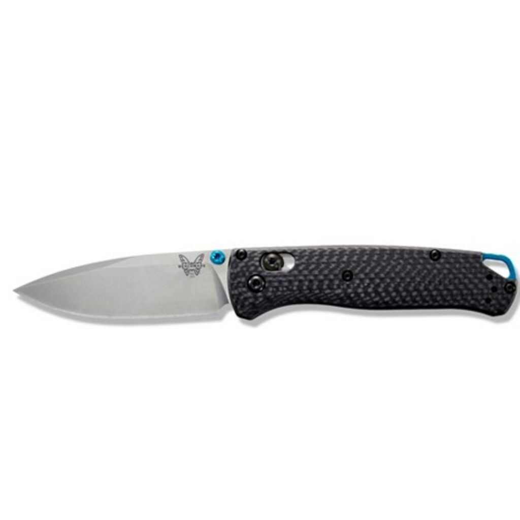 Navaja BENCHMADE Bugout Fibra Carbono detalle oficial