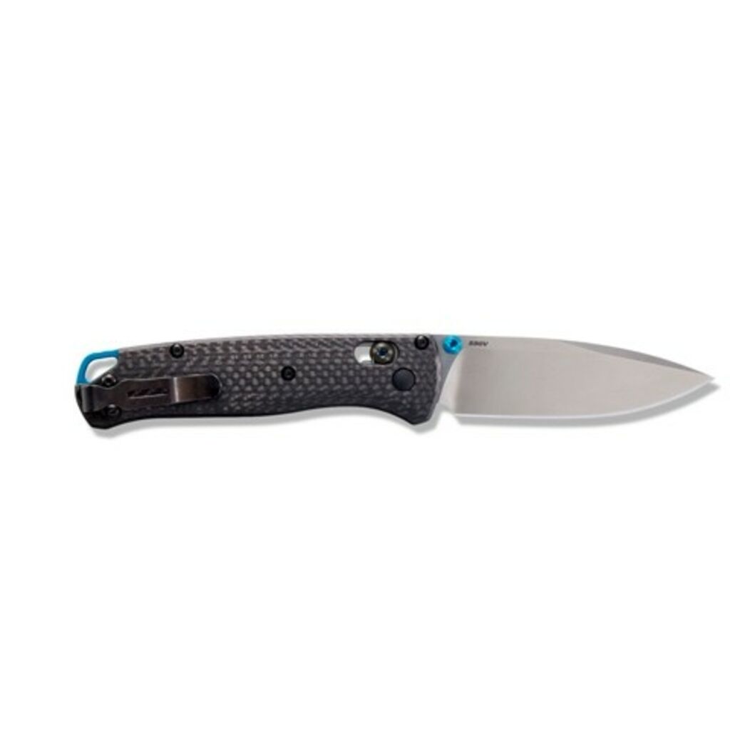 Navaja BENCHMADE Bugout Fibra Carbono detalle oficial