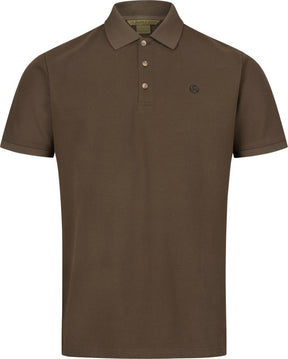 Polo SAUER 23 para hombre – Choc chocolate