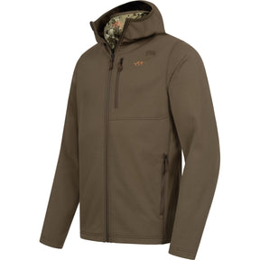 Sudadera con capucha BLASER Drain FZ para hombre – Dbrn marrón oscuro – vista 11
