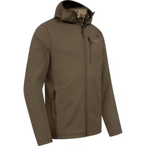 Sudadera con capucha BLASER Drain FZ para hombre – Dbrn marrón oscuro – vista 12