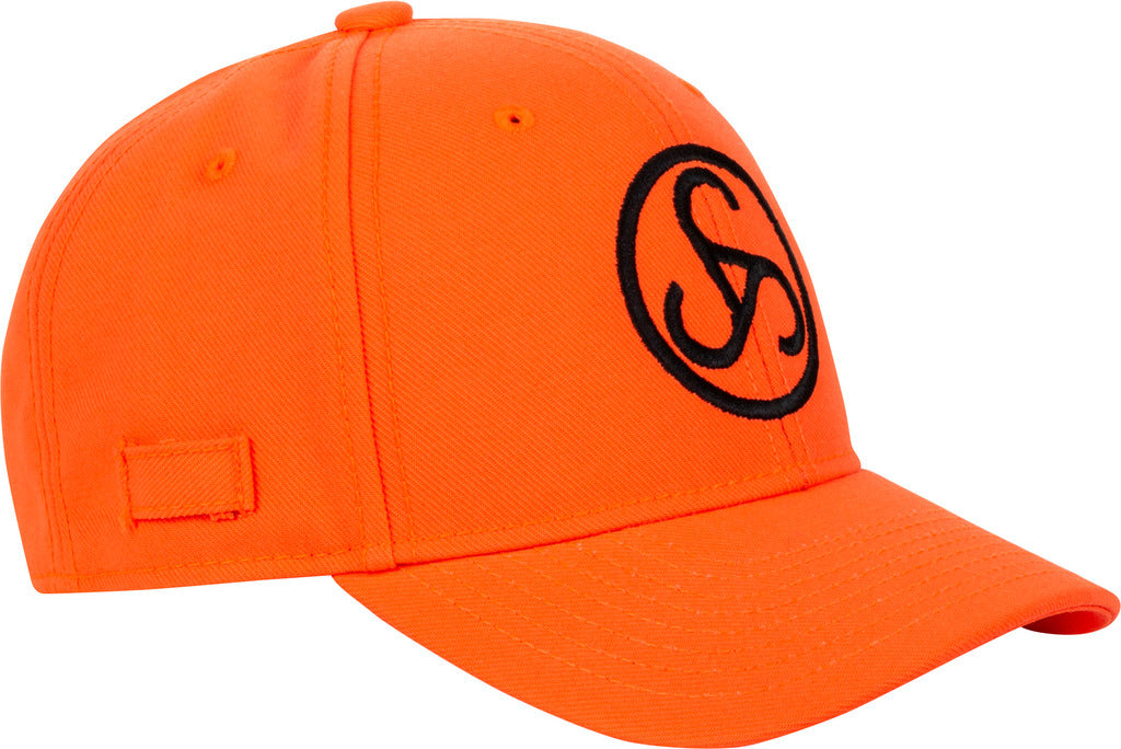 Gorra infantil SAUER – Puor pure naranja alta visibilidad – vista 2
