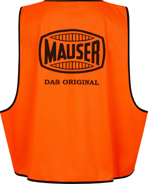 Chaleco MAUSER Trail – Puor pure naranja alta visibilidad – vista 4
